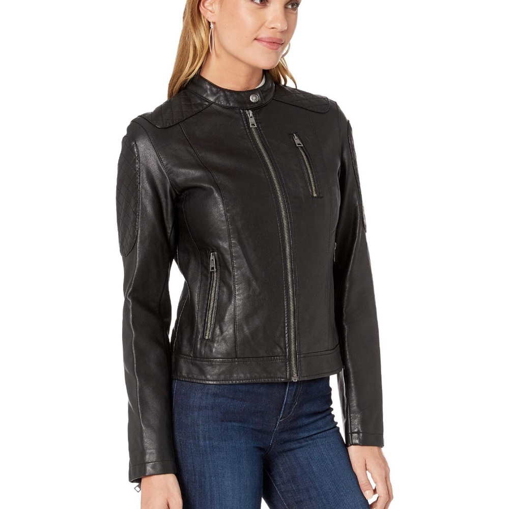 Levi’s Faux Leather Motocross Racer